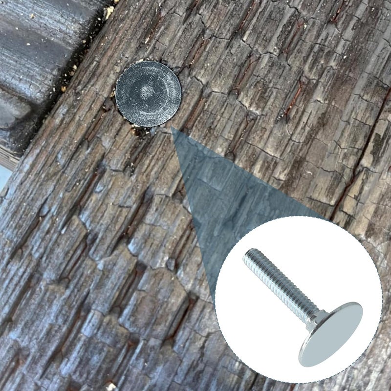 Screw Man 014973239633 Elevator Bolts for Several uses,Steel,Zinc,Flat Countersunk,1/4-20 x 1-1/2, Piece-20 - Image 5